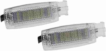 Amazon | フォルクスワーゲン(VW)用 LED バニティミラーランプ